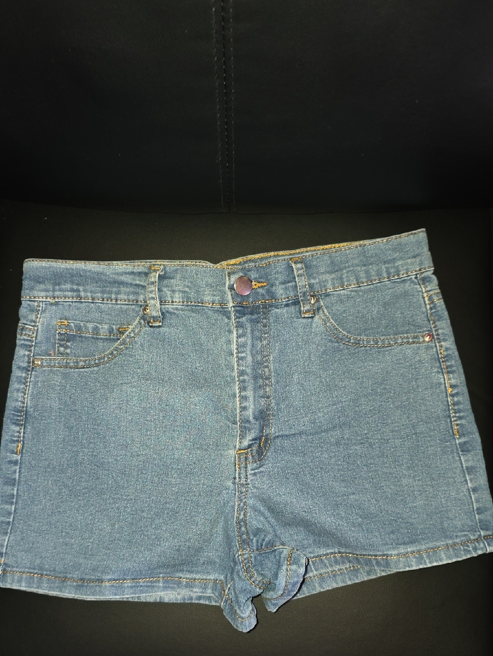 Forever 21 Light Blue Denim Shorts
